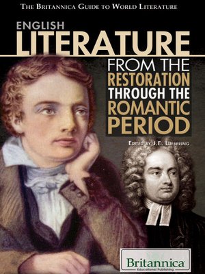 cover image of English Literature from the Restoration through the Romantic Period